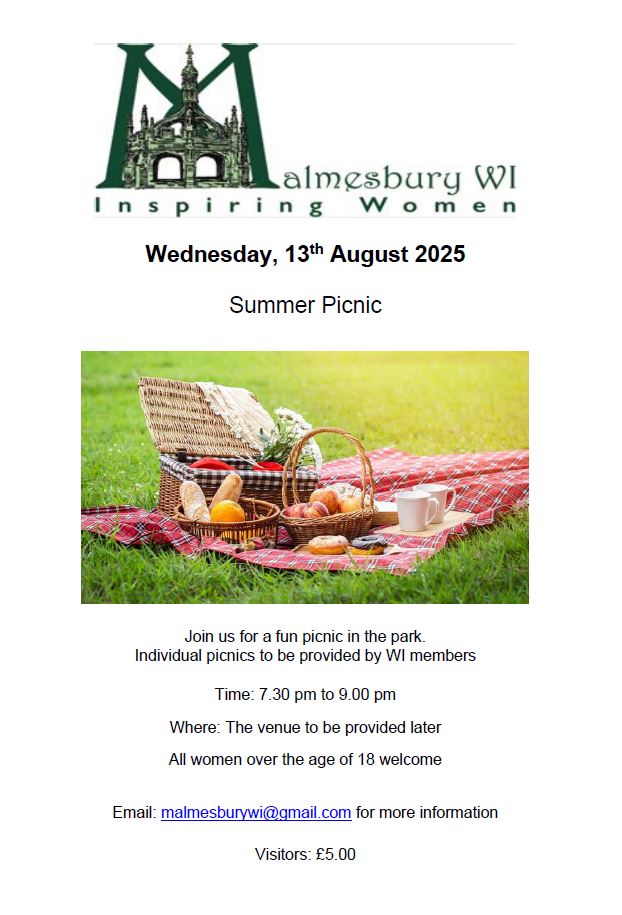 WI August Meeting -Summer Picnic